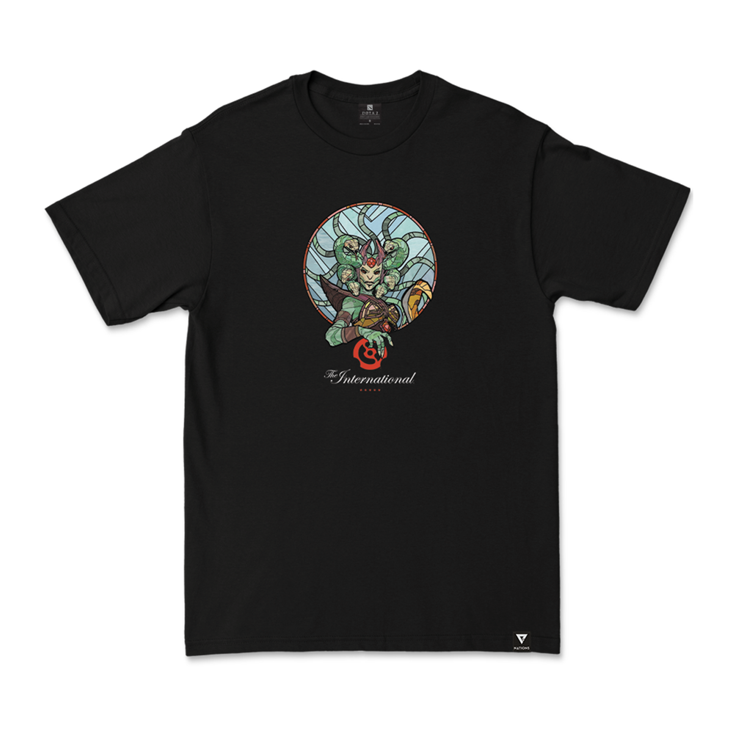 Ti12 Medusa Short Sleeve Tee [black] – Ti12 Event Merch