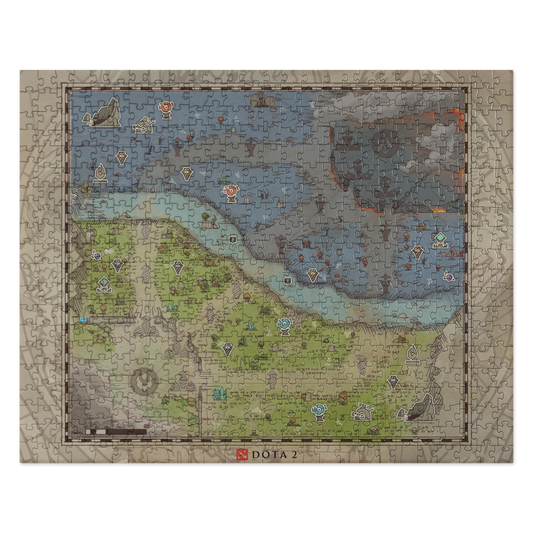 TI12 Dota2 Map Puzzle